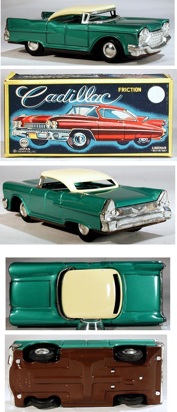 1960 Linemar, Friction Cadillac in Original Box